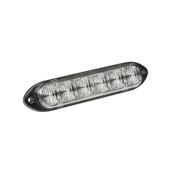 Grote 78143 - Emergency Lighting, Amber, LED 6 Diode S.A.E. Class I Surface Mount 12 To 24 V