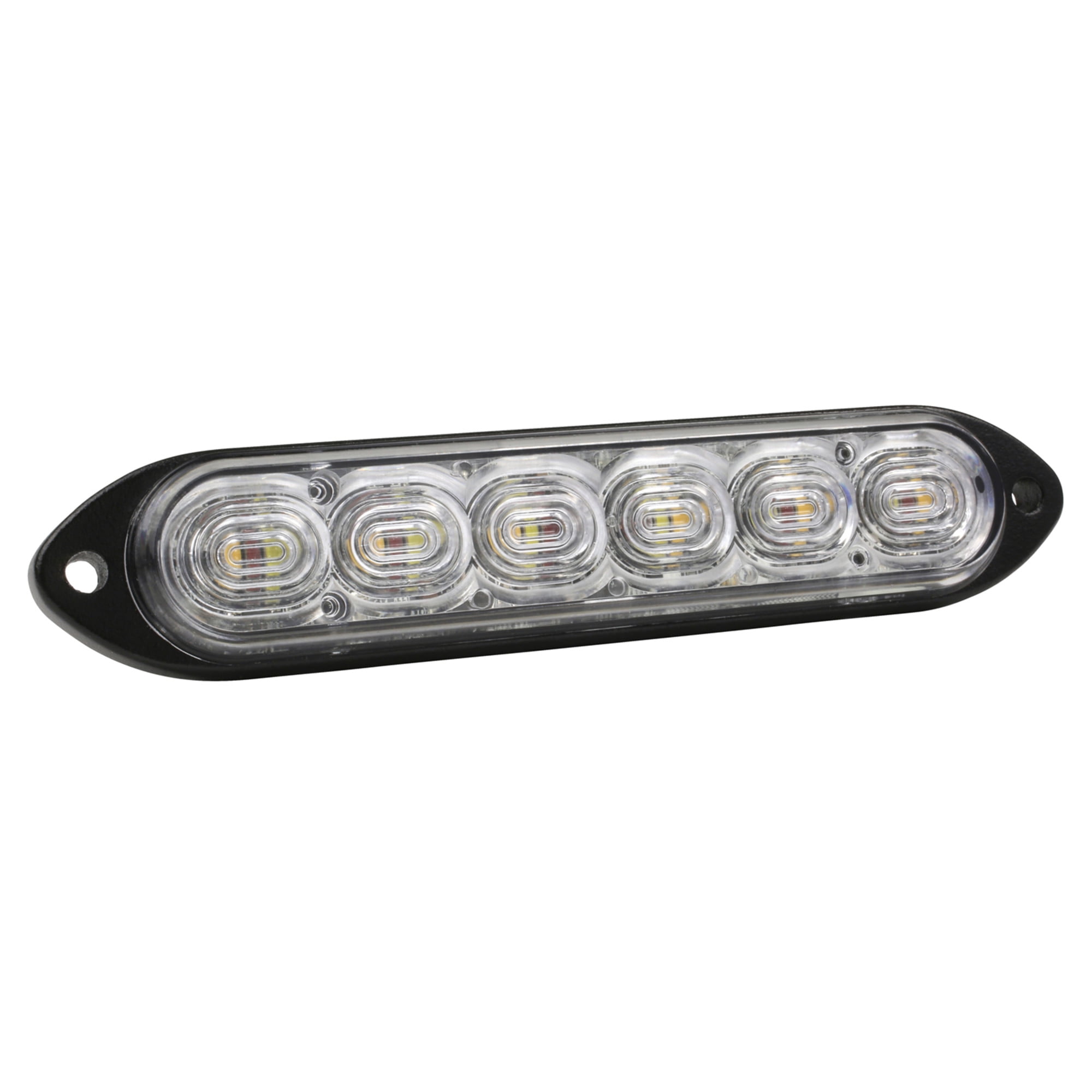 Grote 78462-3 Auxiliary Strobe & Stop Lamp - Surface mount, Flashing Amber/Solid Red (Bulk Packaging)