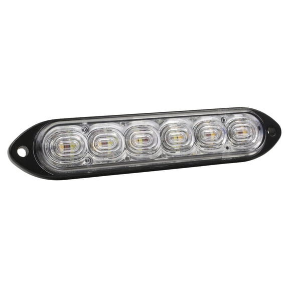 Grote 78462 Auxiliary Strobe & Stop Lamp - Surface Mount, Flashing Amber/Solid Red