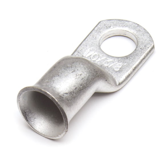 Grote 84-9166 Tin Plated Copper Tube Lug - 6 Gauge, 1/4", Bulk