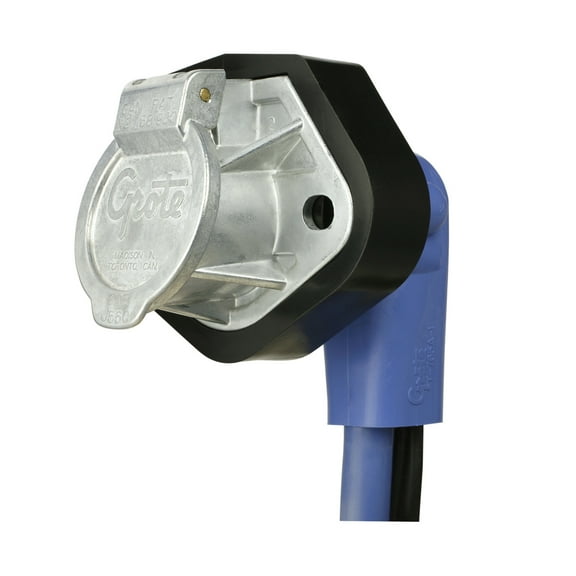 Grote 87210 Ultra Seal G7 - 90° Plug & Receptacle with 7-Way Female