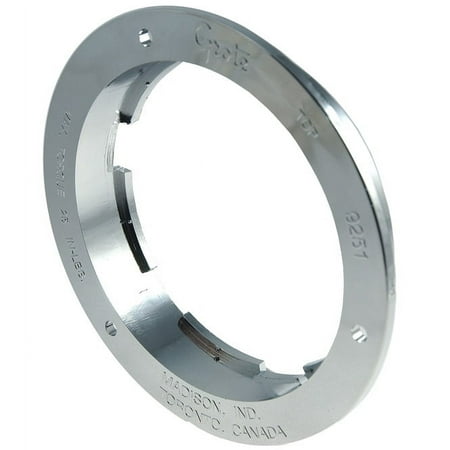 Grote 92513 - Bracket, 4", Chrome, Theft-Resistant Flange