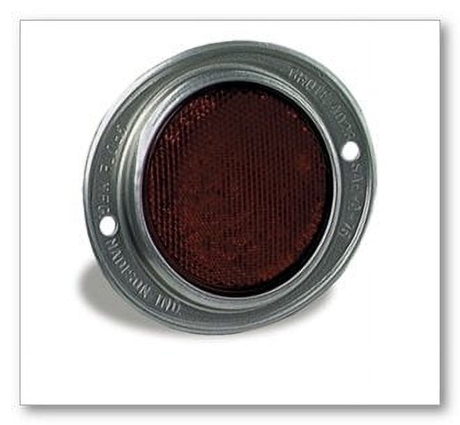Grote Aluminum, 3" Lens, Two-Hole Mounting Reflector - Yellow (40233-5)