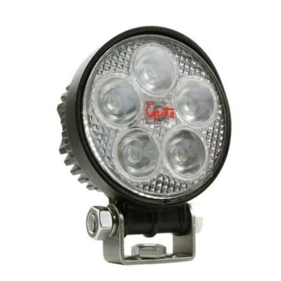 Grote BriteZone LED Work Light, 1240 Raw Lumens, Small Round, Flood