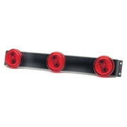Grote CLR/MKR LAMP, 2.5" RED, SUPERNOVA LED 3-LAMP BAR, 49162