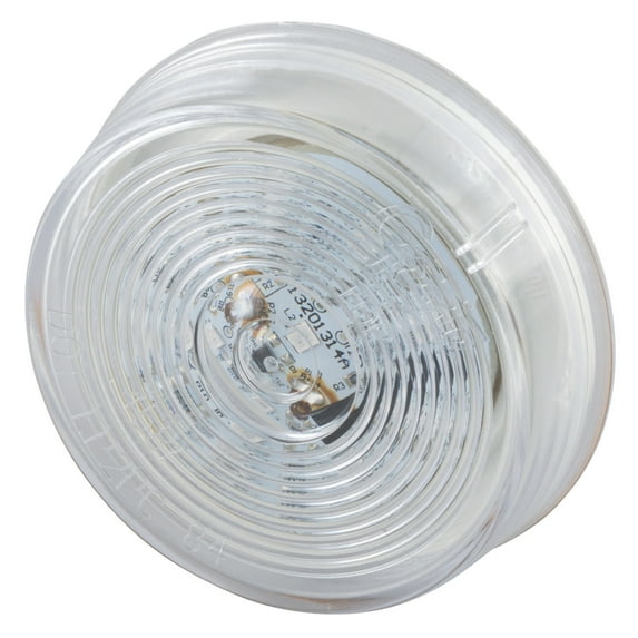 Grote G1043 Hi Count LED Clearance Marker Light with Optic Lens - 2.5", Amber with Clear Lens