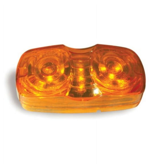 Grote Hi Count Square-Corner 13-Diode LED Clearance Marker Light, Yellow