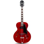 Grote Jazz Electric Guitar Semi-Hollow Body Chrome Hardware P90 pickup