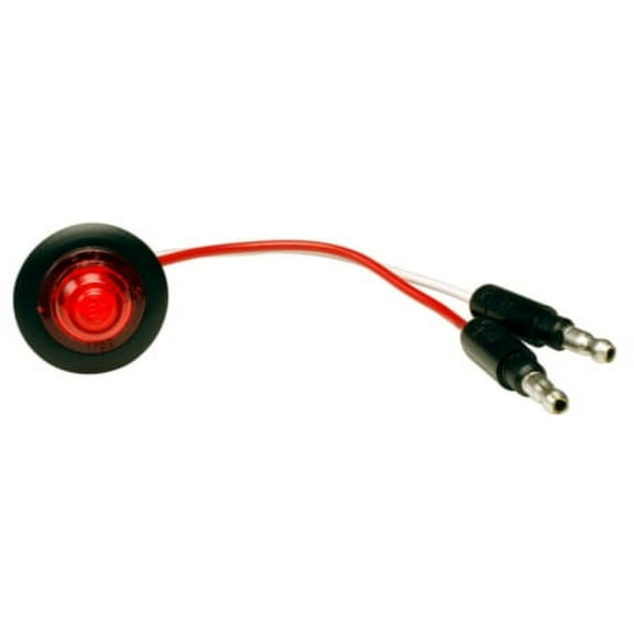 Grote MicroNova Dot LED Clearance Marker Light, with Grommet, ECE R7 Rated, Red
