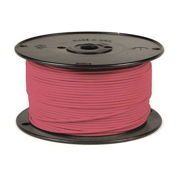 Primary Wire, GPT, 14 AWG, 1C C, Pink, PVC, Stranded, 60V, 100 ft. 87-7014