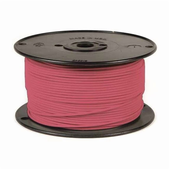 Primary Wire, GPT, 14 AWG, 1C C, Pink, PVC, Stranded, 60V, 100 ft. 87-7014