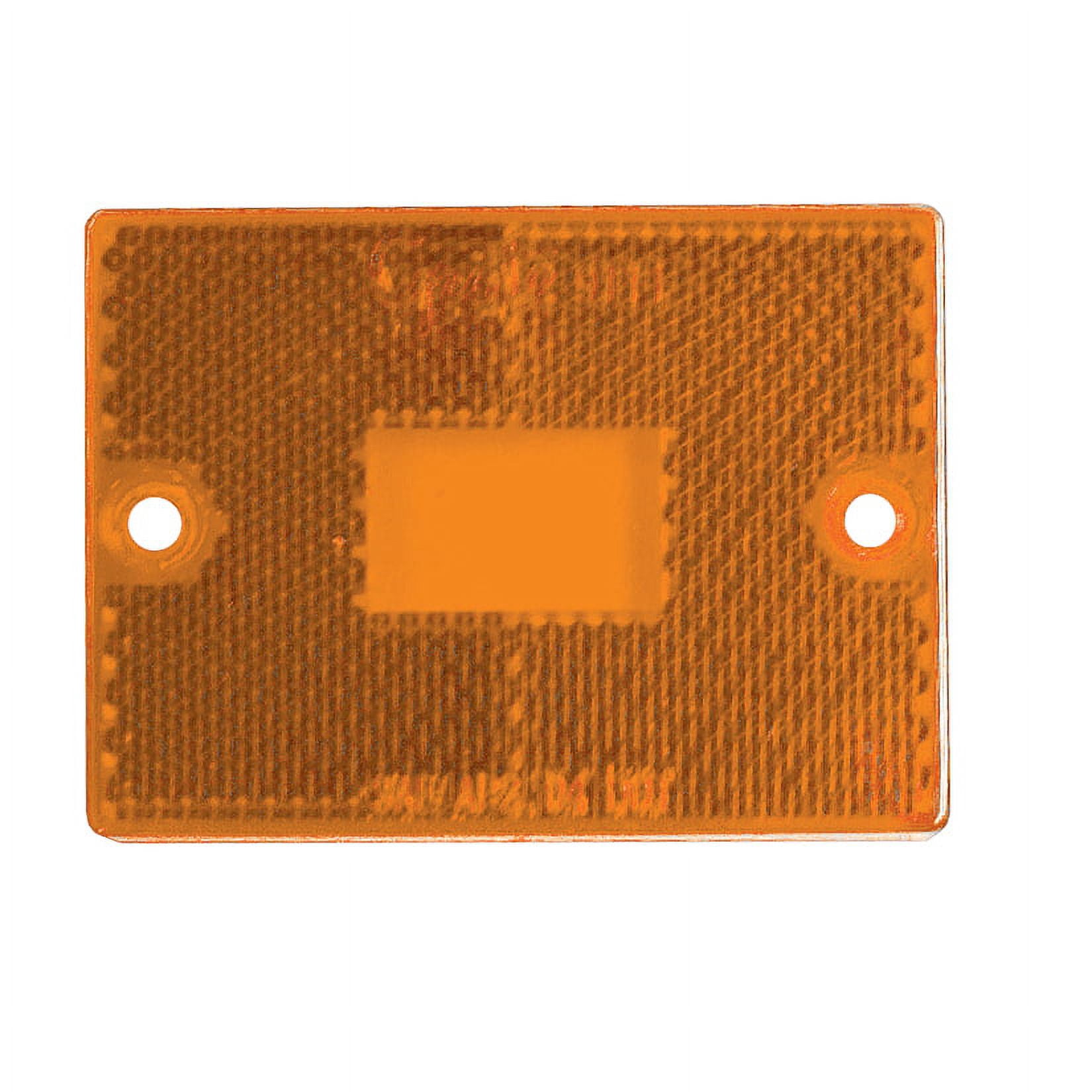 Grote REPLACMENT LENS, YELLOW, SIDE MARKER, FOR UNDER 80" TAIL LAMP (91113)