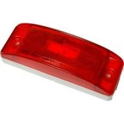 Grote SuperNova   Sealed Turtleback   II LED Clearance Marker Light, Male Pin, Red