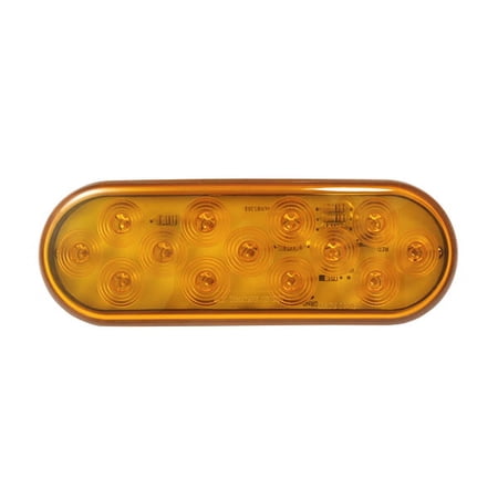 Grote TUR5000YPG - Turn Lamp, 6" Yellow, LED, Oval