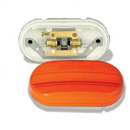 Grote Two-Bulb No-Splice Clearance Marker Light, Yellow