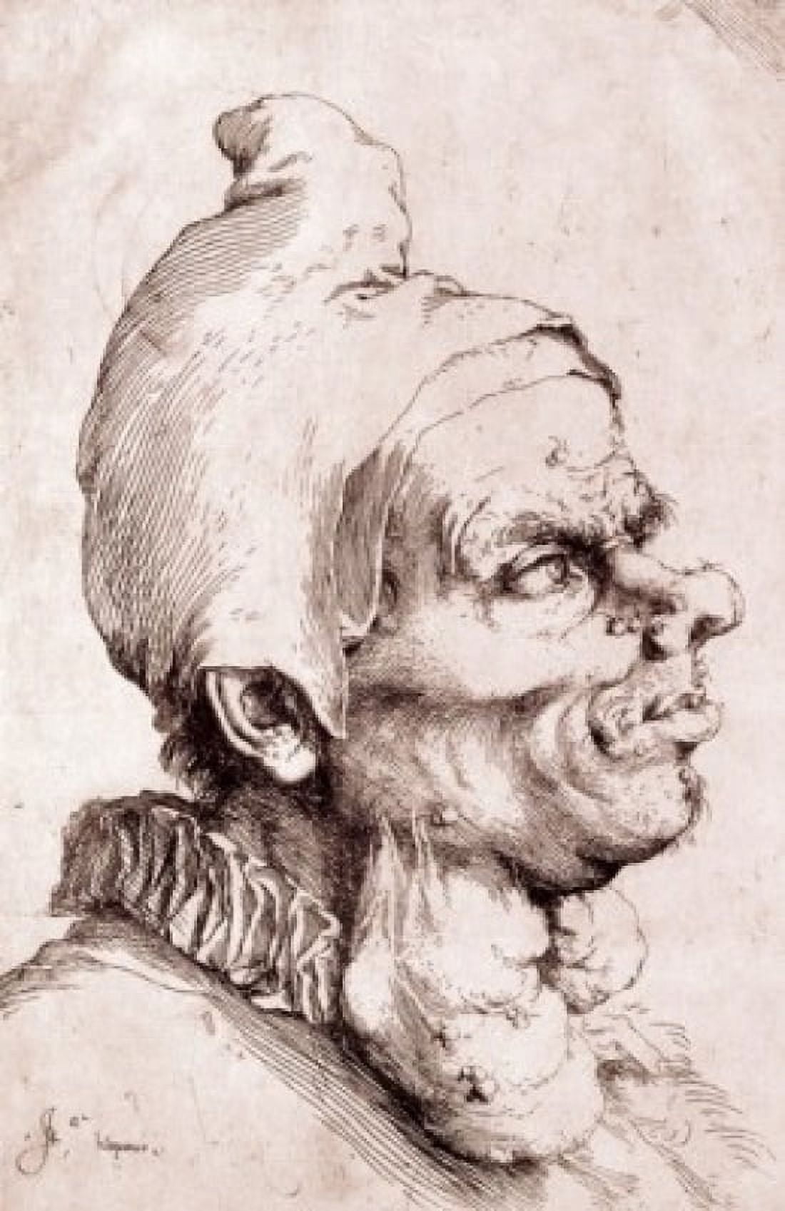 Grotesque by Jusepe De Ribera 1591-1652 Canvas Art - Jusepe De Ribera (18 x 24)