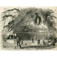 thumbnail image 1 of Grotto Of Massabielle In The Sanctuary Of Our Lady Of Lourdes France In The 19Th Century From French Pictures By The R 3, 1 of 2
