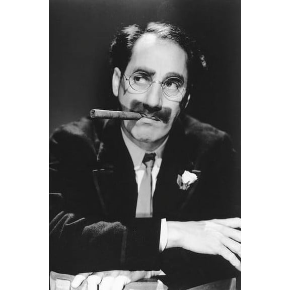 Groucho Marx 24X36 Poster iconic pose with huge cigar