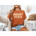 thumbnail image 1 of Grouchy Potato Shirt Funny Sweet Potato Tee Couples Matching Thanksgiving Shirts Fall Outfit Multi, 1 of 4