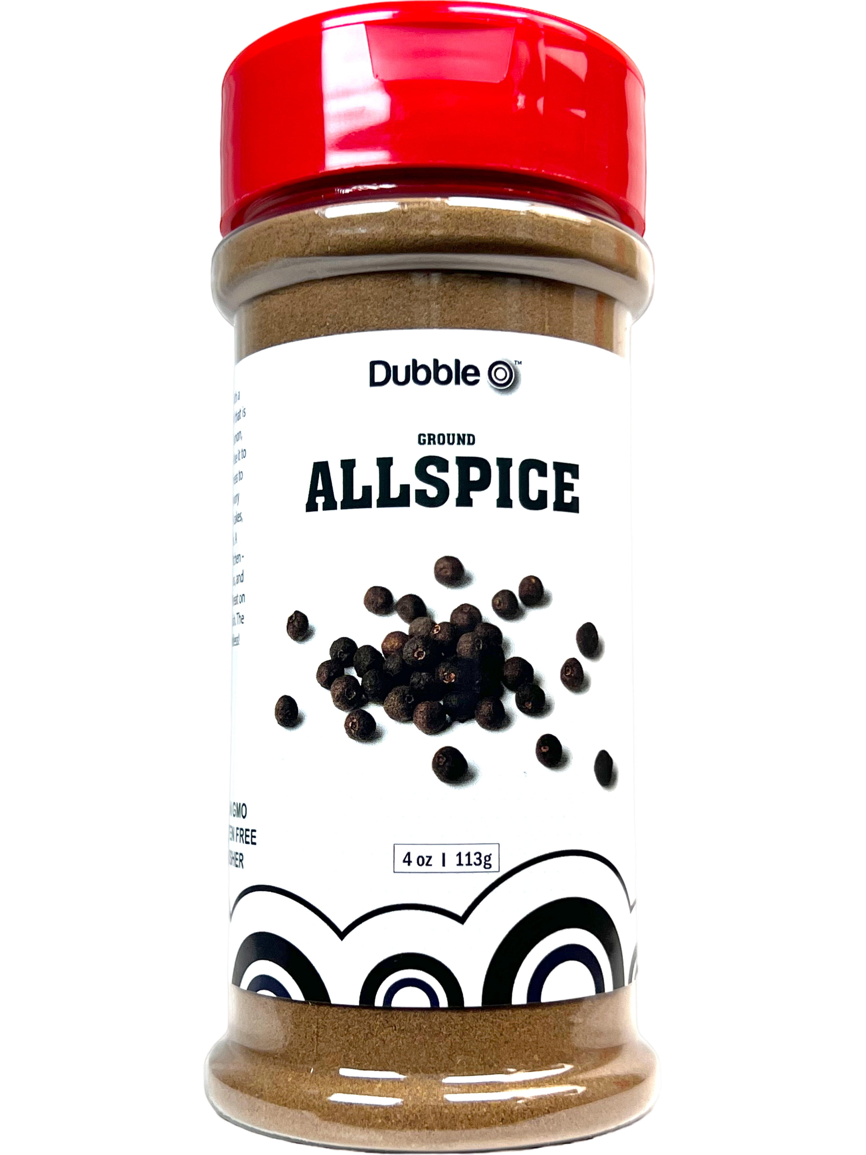 Ground Allspice Powder 4 oz. Non GMO, Kosher, Halal, and Gluten