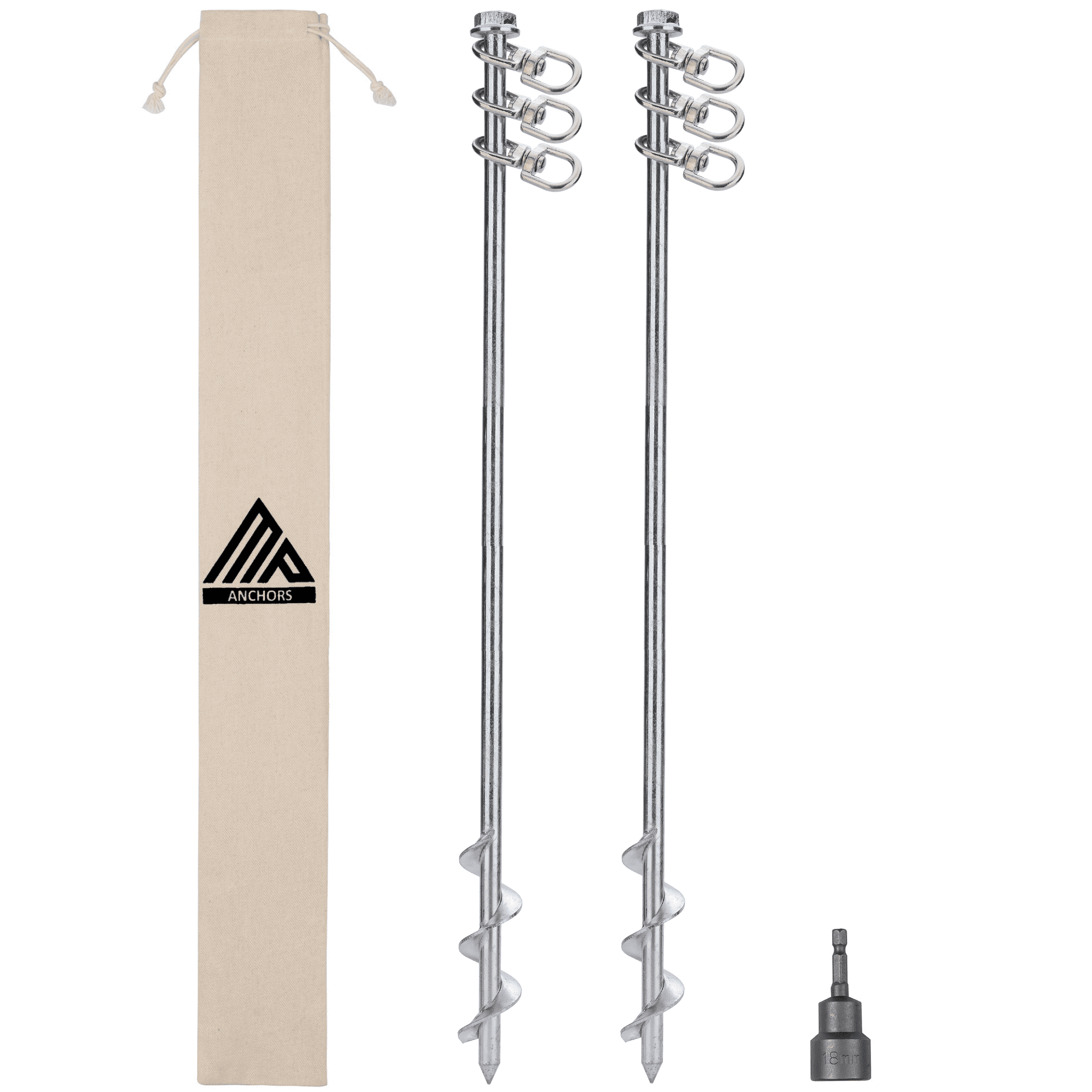 Ancre de sol Fortress Mega Screw