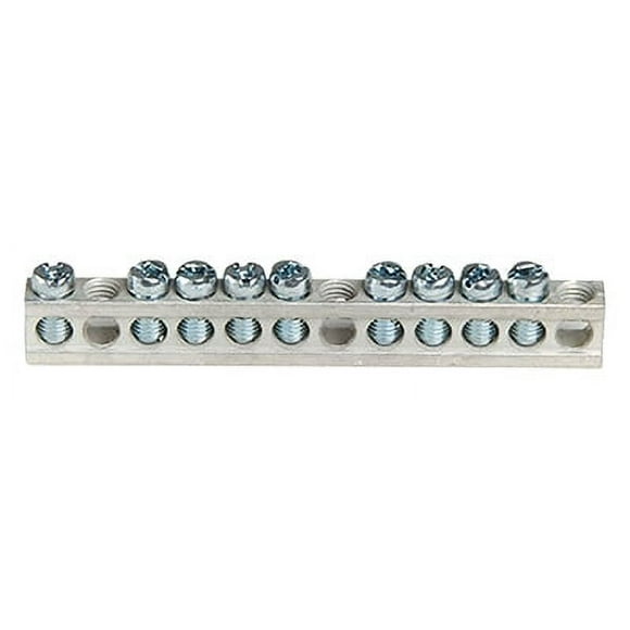 Ground Bar Kit For 100A Main Lugs & Main Breaker Load Center, Each