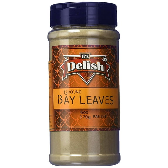 Ground Bay Leaves All Natural by Its Delish, 6 Oz. Medium Jar