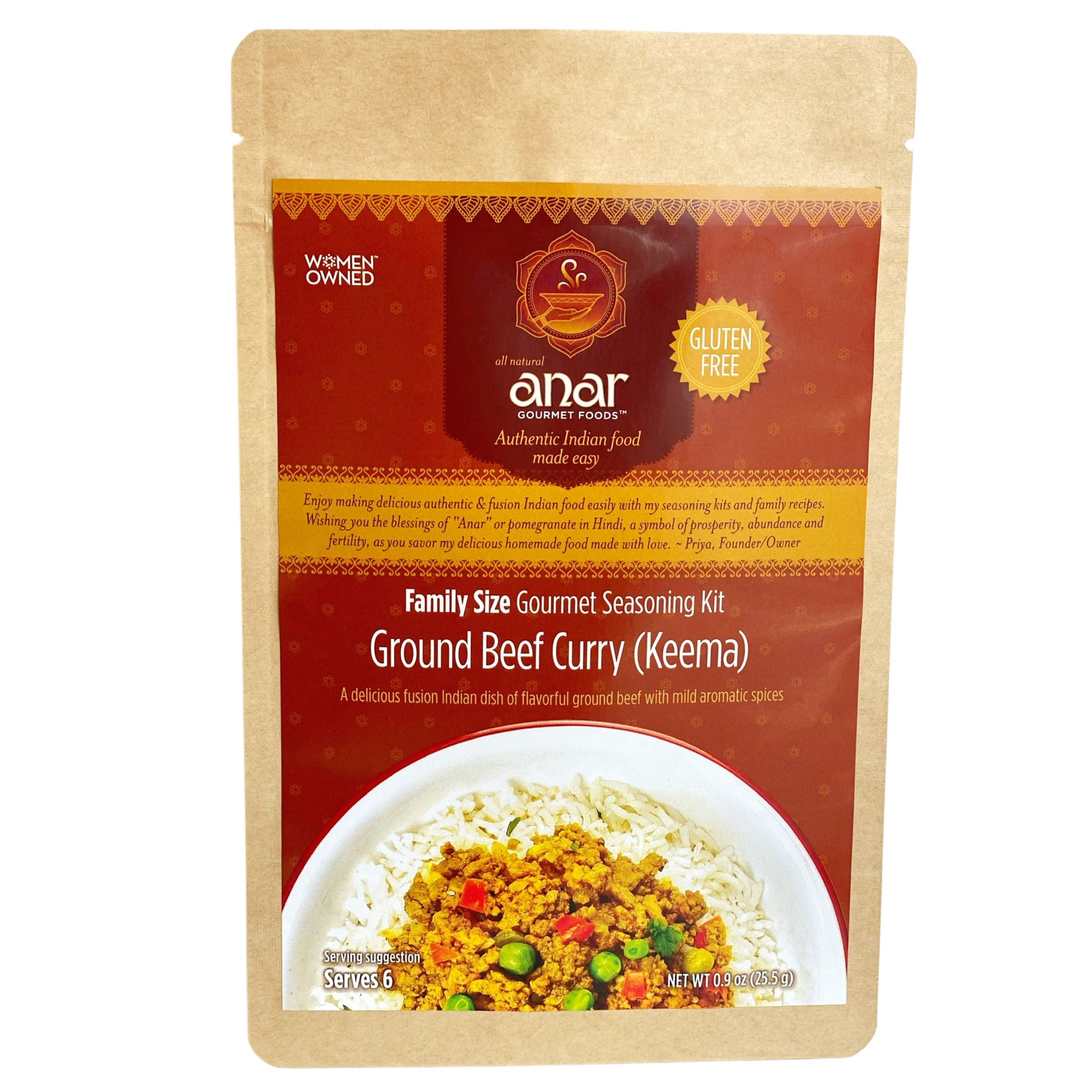 Ground Beef (Keema) Gourmet Seasoning Blend (0.9 oz) Family Size All