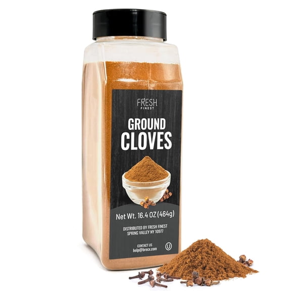 Ground Clove 16.4oz - Quality Ground Cloves - All-Natural, Non-GMO, Gluten-Free, Kosher - Perfect for Baking, Cooking, and Beverages