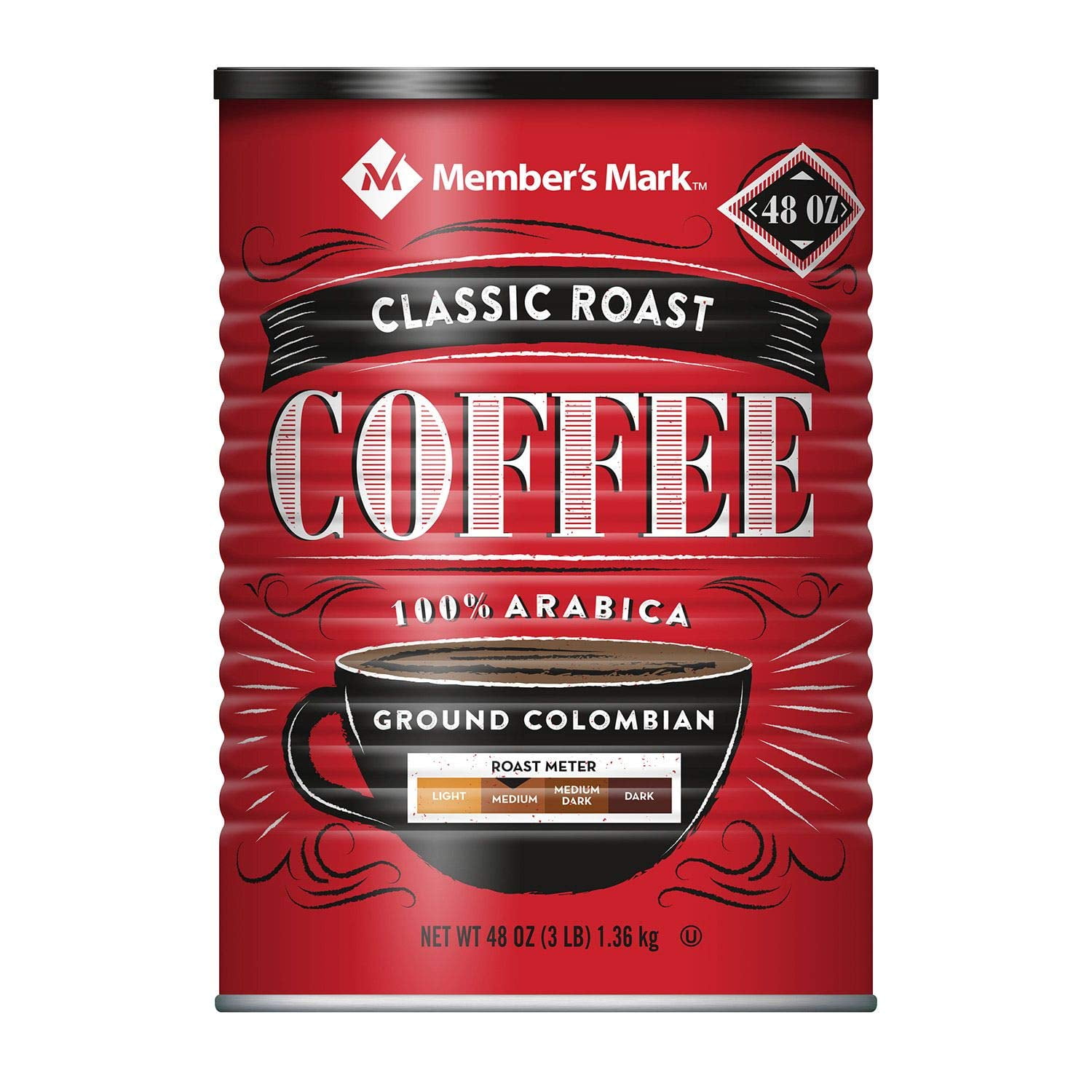 Ground Colombian Coffee Classic Roast, Ounce - Walmart.com