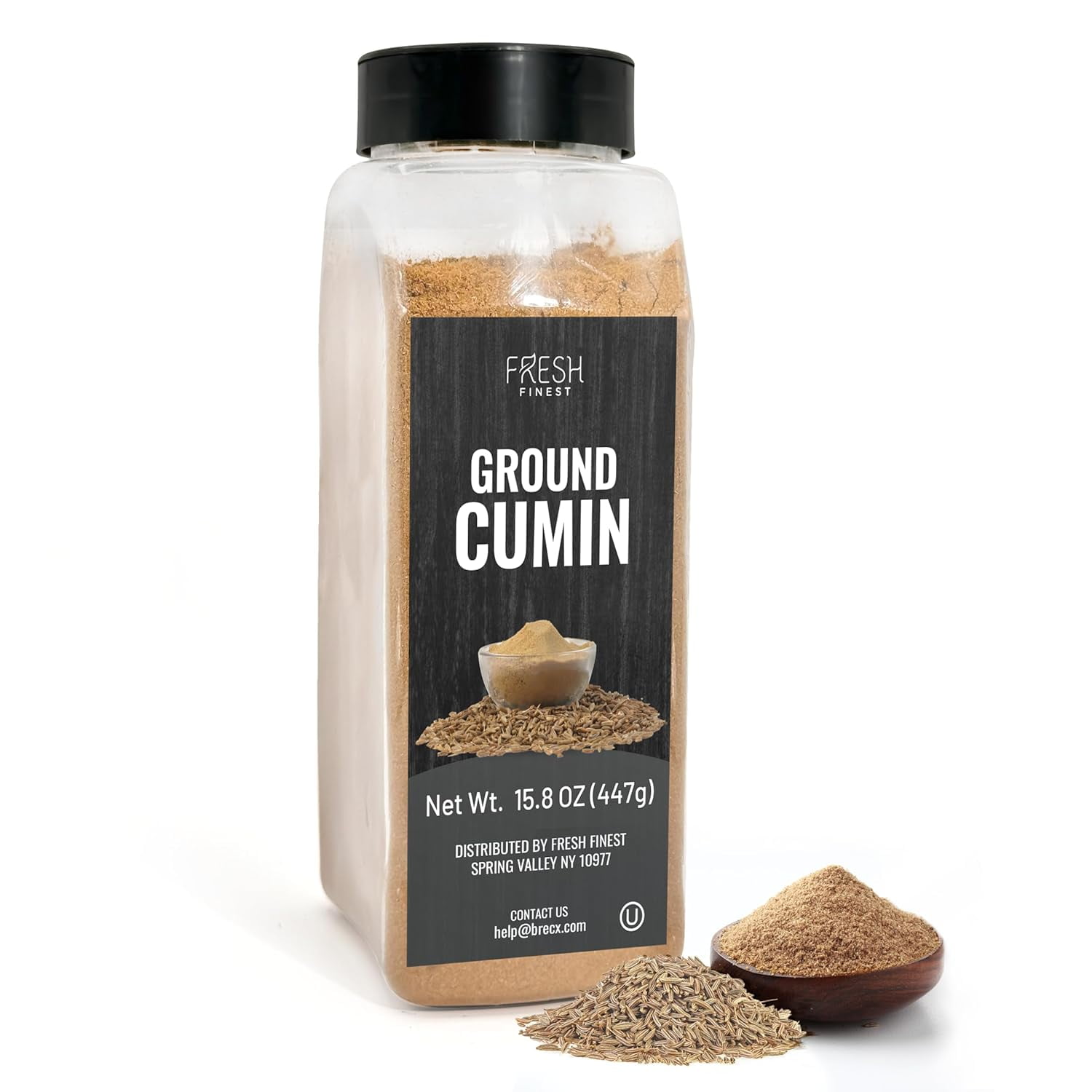 Ground Cumin 15.8oz - Ground Cumin - All-Natural, Non-GMO, Gluten-Free, Kosher - Perfect for Cooking, Seasoning, and Spicing - Walmart.com