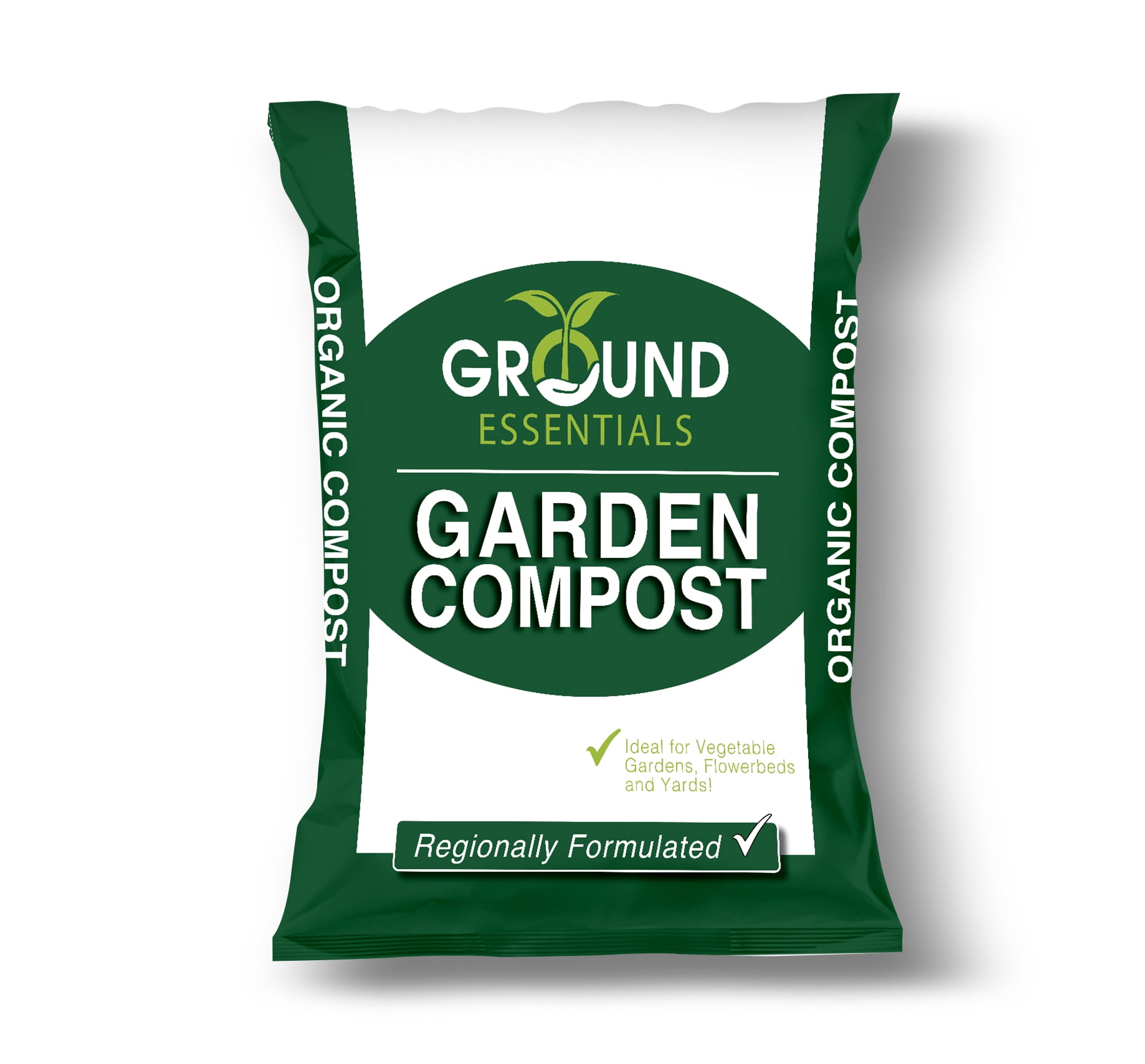 Ground Essentials Garden Compost, Organic Soil, 1 cu. ft., Brown