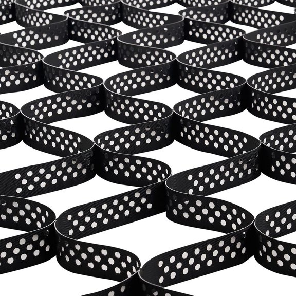 Ground Grid 2-Inch Depth Geocell Grid 17.06x8.86 FT/ 5200x2700 mm for Gravel