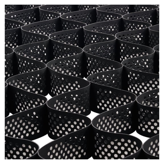 Ground Grid 4 Inch Geocell Grid 17.06x8.86 FT, Heavy Duty Gravel Grid Paver for Driveway, Parking, Landscaping