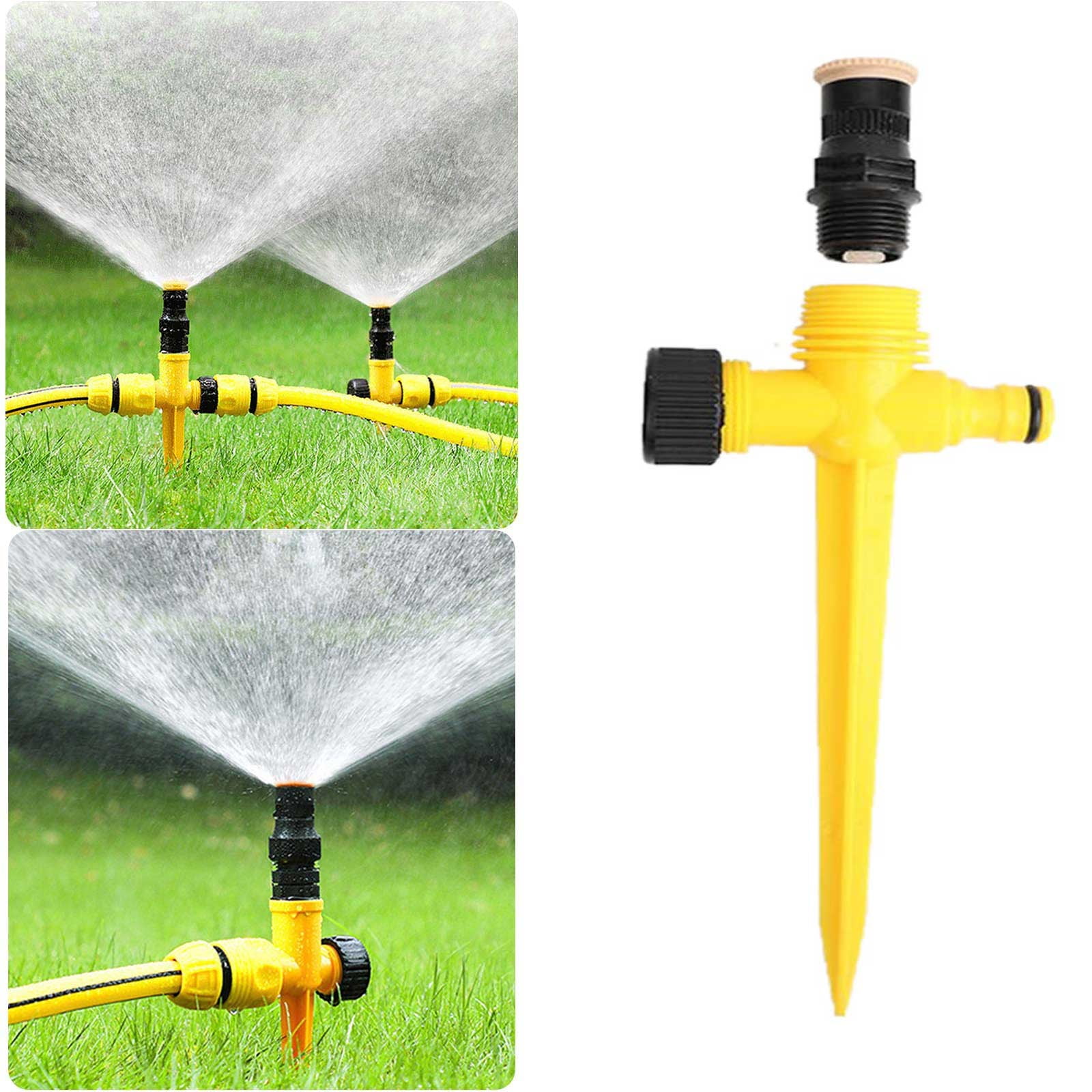 Ground Insert Large 360° Rotating Automatic Sprinklers For Garden