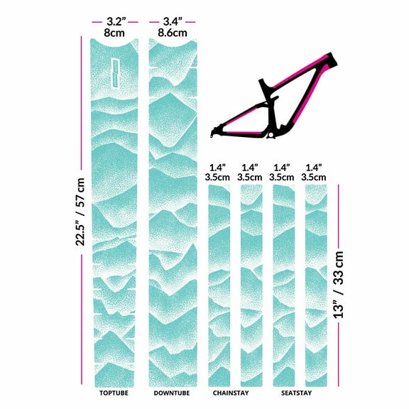 Ground Keeper Frame Keeper, Ridgelines Mint Matte NLS