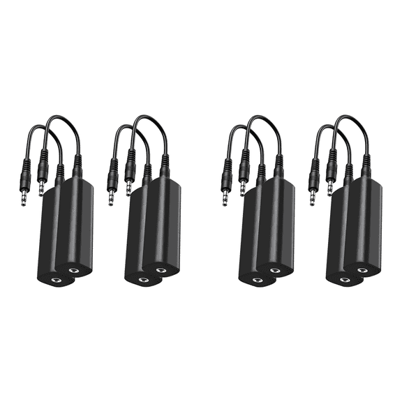 Ground Loop Isolator Noise Filter for Car Audio/Home Stereo,4 PCS