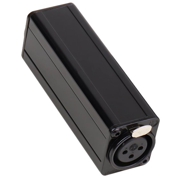 Ground Loop Noise Eliminator, Single Channel XLR Audio Ground Loop Isolator, Compact Hum Eliminator, Noise Reduction Filter for Studio and Live Sound