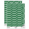 thumbnail image 1 of Ground Mail Service Running Person Sticker Set - Dark Green - Matte Finish - 1.5" Small, 1 of 7