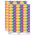 thumbnail image 1 of Ground Mail Service Running Person Sticker Set - Rainbow - Matte Finish - 1.75" Medium, 1 of 7