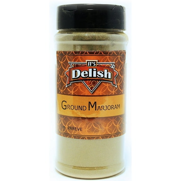 Ground Marjoram by Its Delish, 4 Oz. Medium Jar