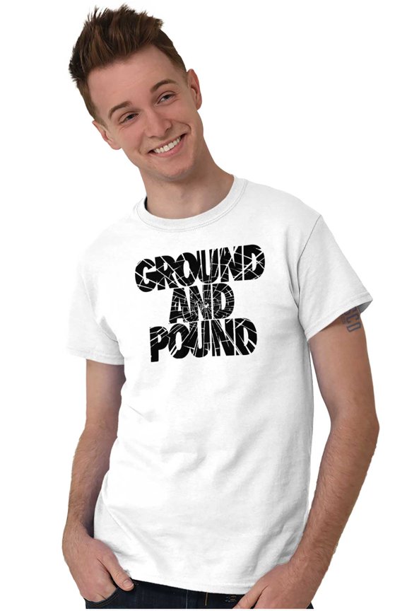 Ground Pound Muay Thai Fighter Men's Graphic T Shirt Tees Brisco Brands M