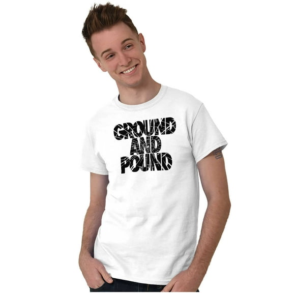 Ground Pound Muay Thai Fighter Men's Graphic T Shirt Tees Brisco Brands X