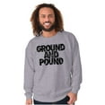 thumbnail image 1 of Ground Pound Muay Thai Fighter Sweatshirt for Men or Women Brisco Brands M, 1 of 6
