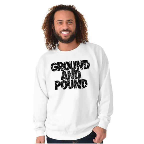Ground Pound Muay Thai Fighter Sweatshirt for Men or Women Brisco Brands X