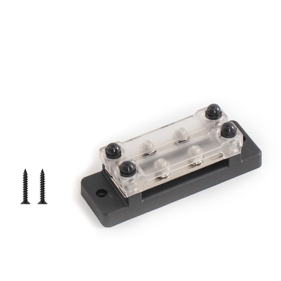 Ground Power Distribution Block Bus 8 Post Wiring Insulated Busbar Terminal for Marine Car BoatsCaravan
