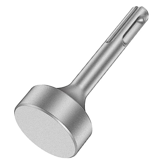 Ground Rod Driver, Ground Rod Bits, Heavy Duty Sturdy Drill Rod Converter Professional Grounding Rod, Steel Drill Bit Driver Round Handle 35mm