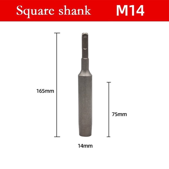 Ground Rod Driver Tool for SDS-Plus Hammer Drill, Chromium-Vanadium Steel