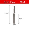 thumbnail image 1 of Ground Rod Driver Tools SDS-Plus Forged Steel Drill Bit For Hammer drill M8-M20, 1 of 6
