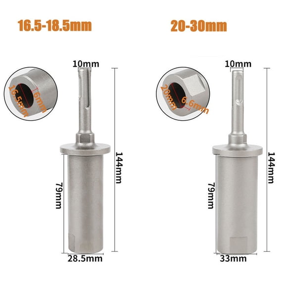 Ground Rod Driver for SDS Hammers Designed for 16/20mm Ground Rods with Easy Setup